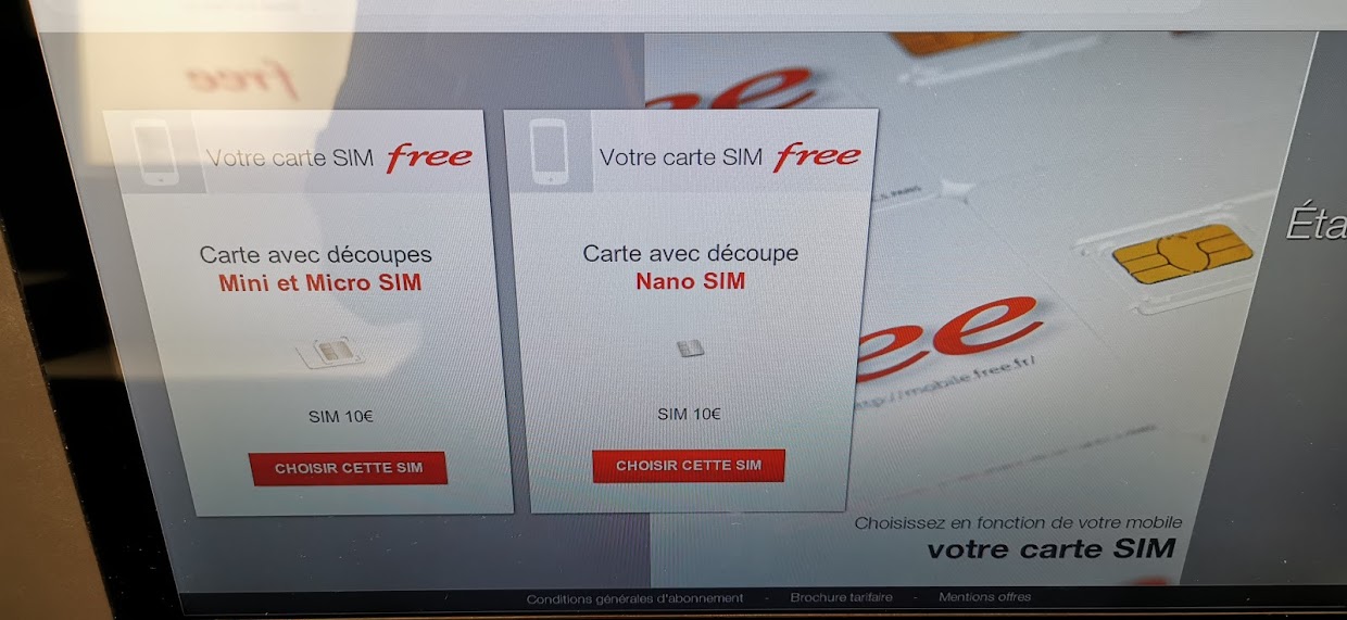 Photos : les cartes Nano-SIM sont prêtes chez Free Mobile