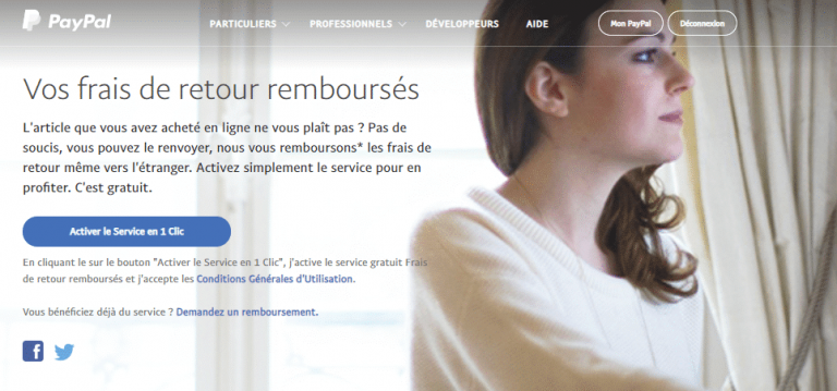 Comment se faire rembourser les Frais de retours Vinted par PayPal